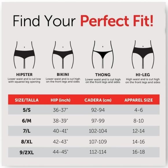 NWT Hanes Originals Cotton Stretch Thong 6-Pack – Women’s 7/L - Picture 6 of 7